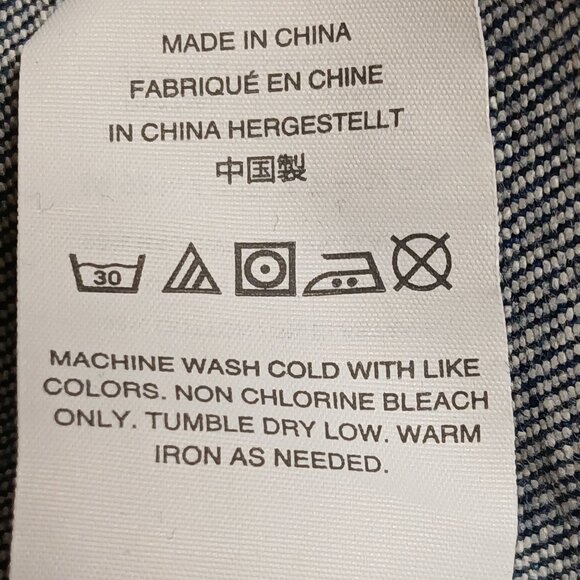 MADEWELL Denim Button Front Mini Skirt 29 - EUC - Picture 5 of 6